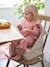 Rehausseur de chaise beige imprimé+Cherry+dans les bois+green forest+gris+Minisaurus+Mon coeur+Oies+rayé blanc 10 - vertbaudet enfant 