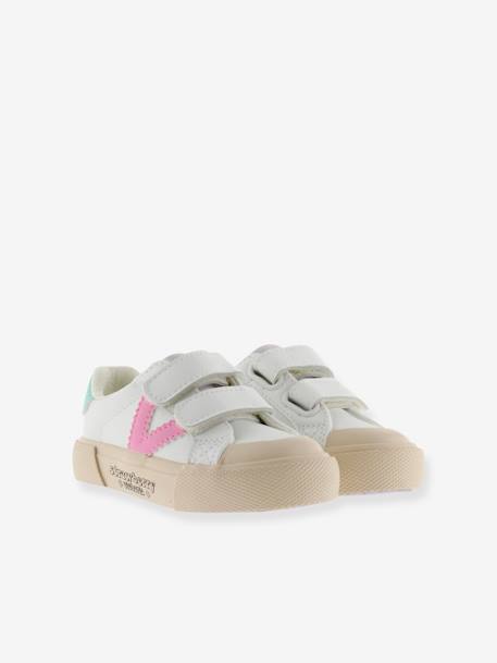 Baskets enfant Tribu Trieras rose+vert 1 - vertbaudet enfant 