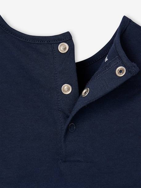 Lot de 3 t-shirts bébé fille manches longues écru+rayé rouge 17 - vertbaudet enfant 