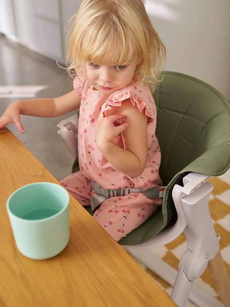 Chaise haute évolutive pliable CHILLSEAT vert sauge 12 - vertbaudet enfant 
