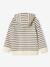 Sweat garçon à capuche rayé style marinière marine 4 - vertbaudet enfant 