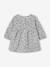 Ensemble bébé fille 3 pièces robe cardigan bandeau bleu grisé+corail+vieux rose 5 - vertbaudet enfant 