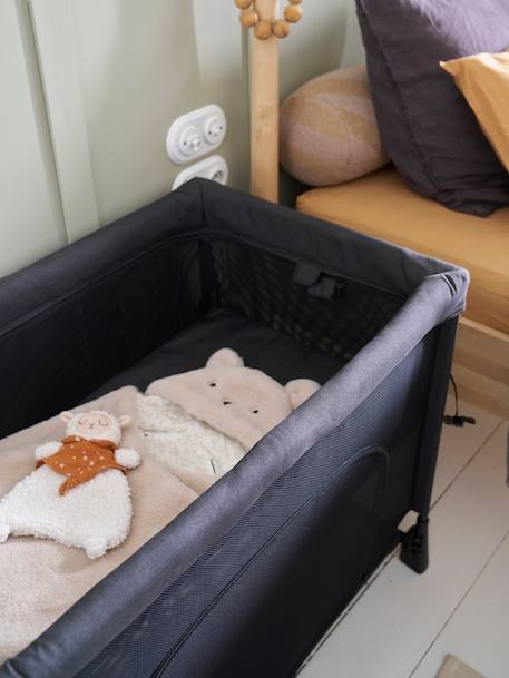 Lit Parapluie 3 en 1 Snooze & Play noir 9 - vertbaudet enfant 