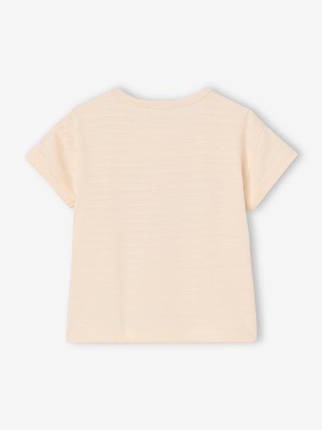T-shirt bébé garçon motif animalier écru+vanille 7 - vertbaudet enfant 