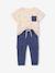 Ensemble T-shirt et pantalon en molleton bébé indigo 1 - vertbaudet enfant 