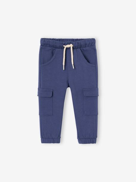 Ensemble T-shirt et pantalon en molleton bébé indigo 3 - vertbaudet enfant 