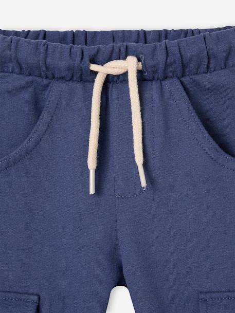 Ensemble T-shirt et pantalon en molleton bébé indigo 6 - vertbaudet enfant 