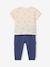 Ensemble T-shirt et pantalon en molleton bébé indigo 4 - vertbaudet enfant 