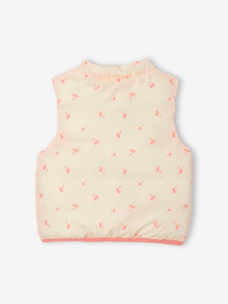 Doudoune sans manches réversible bébé corail 3 - vertbaudet enfant 