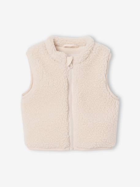 Parka 3 en 1 mi-saison bébé avec gilet sans manches en sherpa amovible vert sauge 3 - vertbaudet enfant 