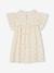 Robe fille en gaze de coton imprimée beige+beige imprimé+rose pâle+vanille 16 - vertbaudet enfant 