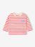 T-shirt bébé rayé pressionné dos rayé vert+rouge 5 - vertbaudet enfant 