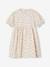 Robe fille manches ballon denim brut+rose+stone+vanille 13 - vertbaudet enfant 