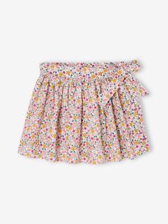 -Jupe-short fille imprimée