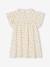 Robe fille en gaze de coton imprimée beige+beige imprimé+rose pâle+vanille 15 - vertbaudet enfant 