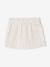 Jupe-short à fleurs cérémonie fille rose imprimé 1 - vertbaudet enfant 