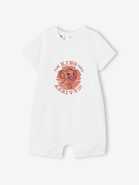 Lot de 2 Bodies Combinaisons bébé Disney Le Roi Lion écru 2 - vertbaudet enfant 