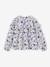 Blouse à volants imprimée fleurs fille blanc imprimé+écru+marine 3 - vertbaudet enfant 