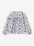 Blouse à volants imprimée fleurs fille blanc imprimé+écru+marine 2 - vertbaudet enfant 