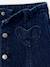Jupe en jean boutonnée fille denim brut 4 - vertbaudet enfant 