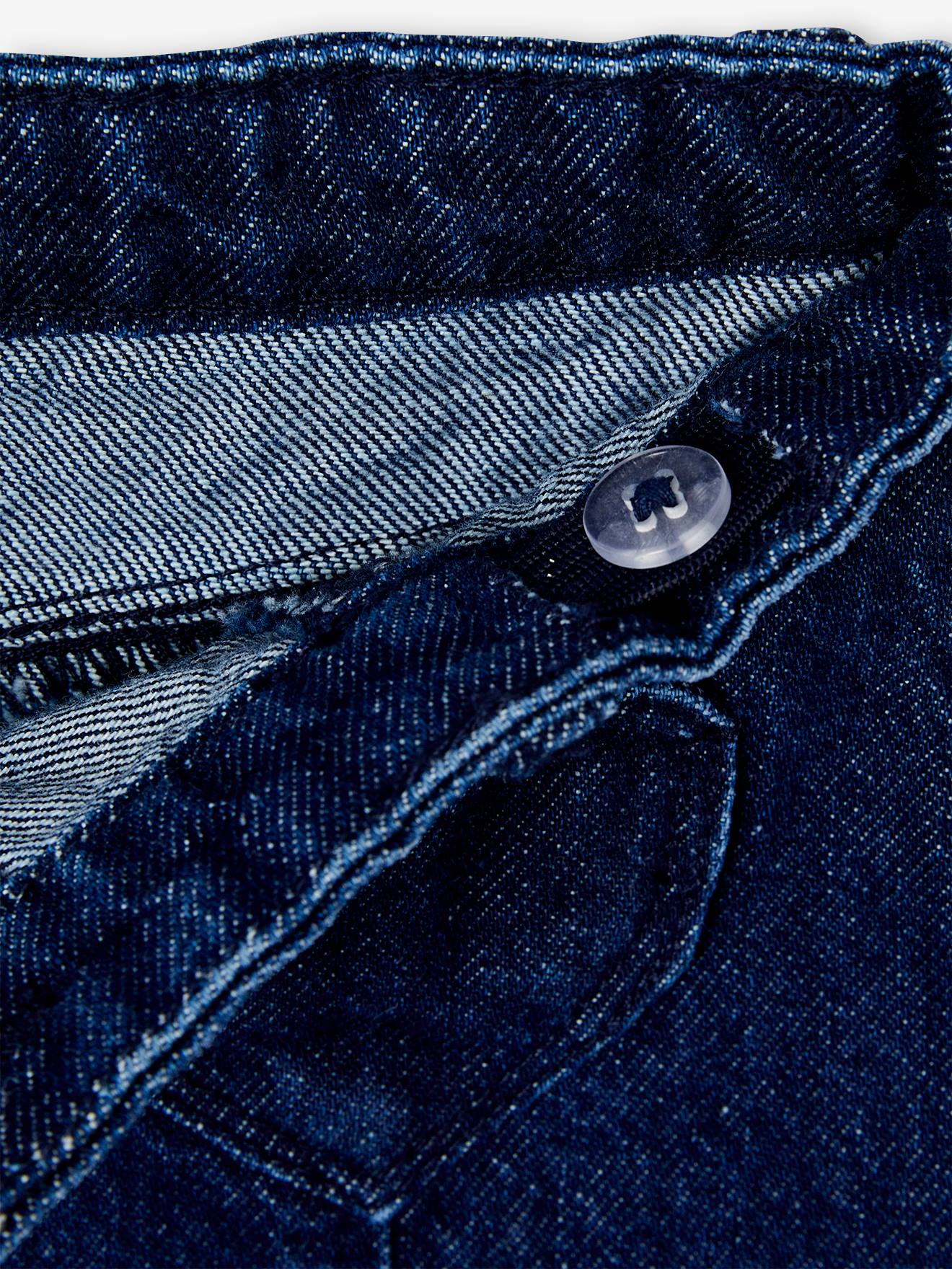 Ensemble 2 Pièces Fille – Veste Jean Manches Longues + Jupe Midi Swing, Taille 5 à 14 Ans, 85% Coton