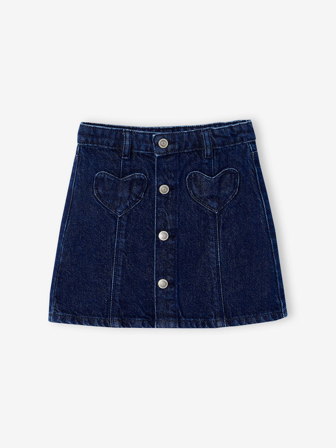 Veste En Jean Johnny B Pour Fille 13-14 Ans - Occasion En Très Bon état, Bleu Denim