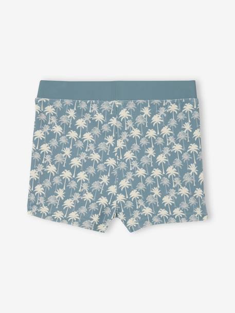 Shorty de bain garçon lichen imprimé 2 - vertbaudet enfant 