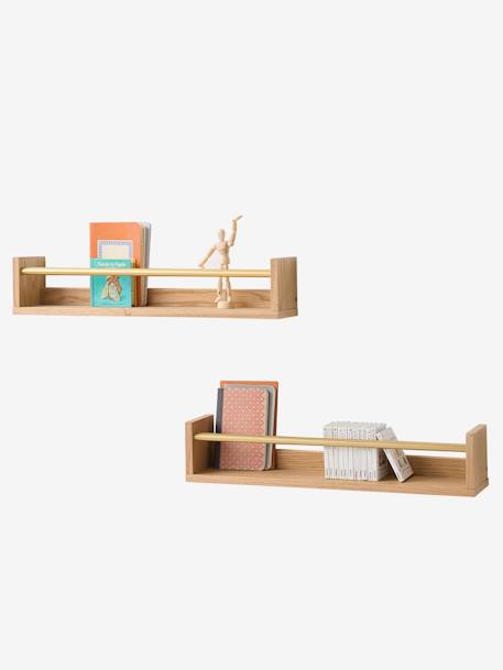 Lot de 2 étagères livres bois 5 - vertbaudet enfant 