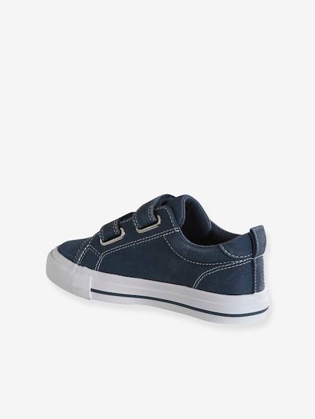 Baskets scratchées enfant collection maternelle gris+marine 10 - vertbaudet enfant 