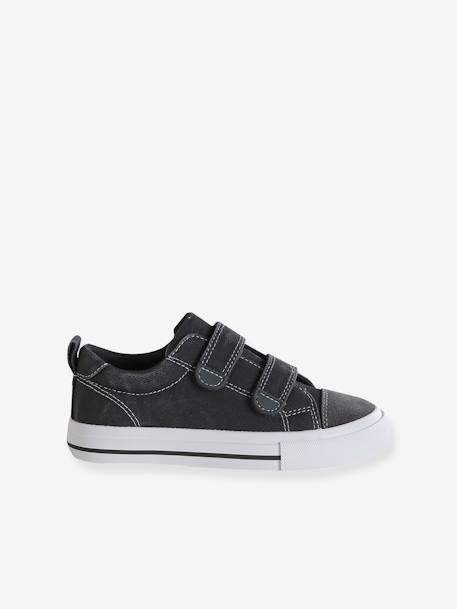 Baskets scratchées enfant collection maternelle gris+marine 2 - vertbaudet enfant 