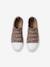 Baskets scratchées toile imprimée enfant beige imprimé+rose imprimé 3 - vertbaudet enfant 