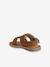 Sandales scratchées cuir bébé camel 3 - vertbaudet enfant 