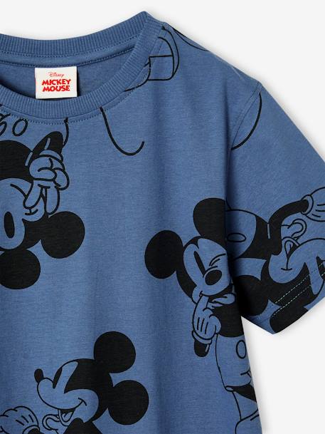 Tee-shirt Disney Mickey bleu grisé 3 - vertbaudet enfant 