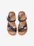Sandales brides fantaisie cuir enfant lot bleu 4 - vertbaudet enfant 