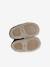 Chaussons élastiqués bicolores en cuir souple bébé rayé bleu 5 - vertbaudet enfant 