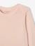 Lot de 2 bodies bébé manches longues en maille pointelle rose pâle 6 - vertbaudet enfant 