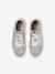 Baskets enfant fille en cuir à lacets beige imprimé+or 12 - vertbaudet enfant 