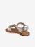 Sandales cuir enfant cérémonie collection maternelle or 3 - vertbaudet enfant 