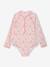 Maillot de bain fille à manches longues rose imprimé 2 - vertbaudet enfant 