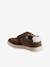 Baskets garçon cuir à scratchs marron 5 - vertbaudet enfant 