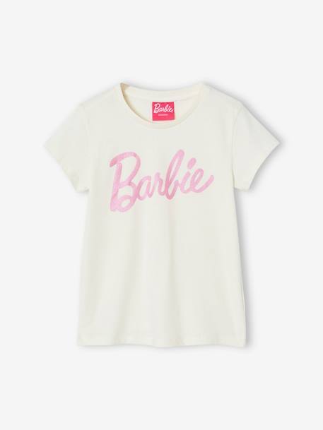 Pyjashort Barbie motif foil brillant rose bonbon 2 - vertbaudet enfant 