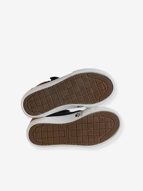Baskets enfant garçon textile lacets élastiqués marine 5 - vertbaudet enfant 