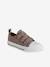 Baskets scratchées toile imprimée enfant beige imprimé+rose imprimé 1 - vertbaudet enfant 