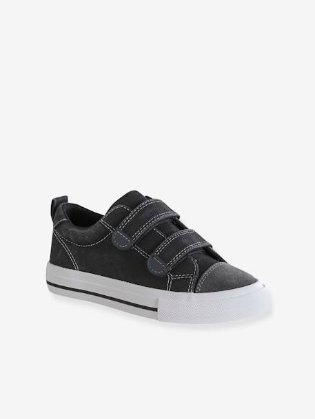Baskets scratchées enfant collection maternelle gris+marine 1 - vertbaudet enfant 