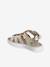 Sandales enfant fille multi-brides collection maternelle noir+or 9 - vertbaudet enfant 