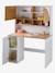 Bureau enfant avec rangements LIGNE ROMA blanc 5 - vertbaudet enfant 