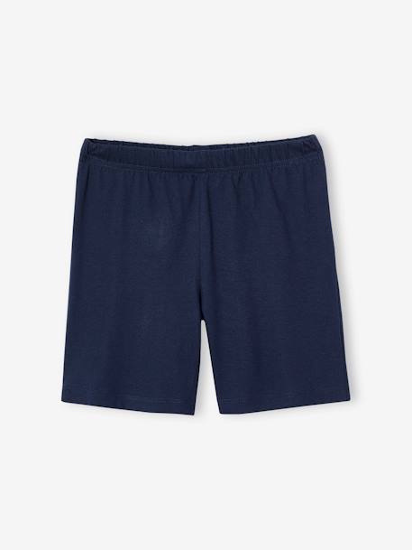 Pyjashort Disney Mickey rayé bleu nuit 3 - vertbaudet enfant 