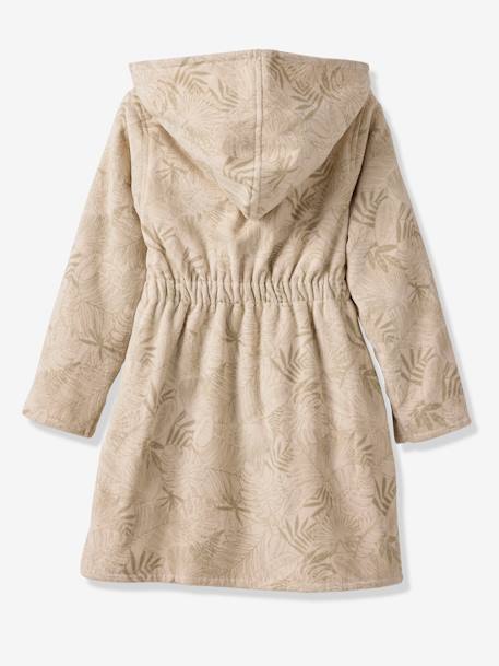 Peignoir de bain enfant personnalisable GREEN JUNGLE, avec coton recyclé vert imprimé 5 - vertbaudet enfant 