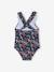 Maillot de bain 1 pièce imprimé fille Capsule famille encre 3 - vertbaudet enfant 