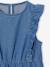 Robe fille denim manches à volants stone 4 - vertbaudet enfant 
